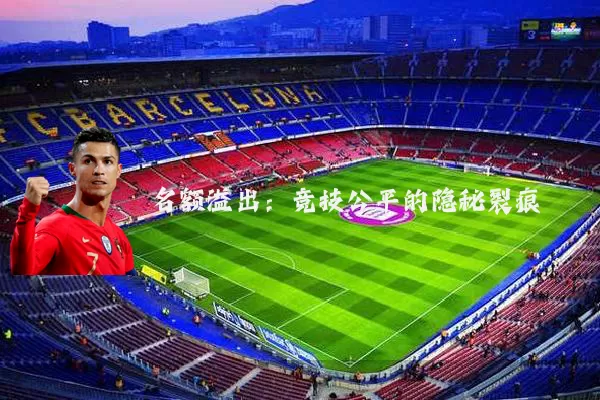 名额溢出:竞技公平的隐秘裂痕